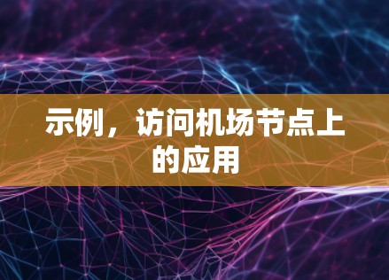 示例,访问机场节点上的应用 示例,访问机场节点上的应用
