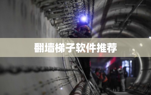 翻墙梯子软件推荐