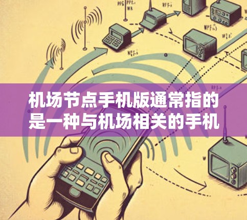 机场节点手机版通常指的是一种与机场相关的手机应用,旨在为旅客提供机场服务和便利。这类应用可能包括航班查询、行李管理、机场服务、导航和其他机场相关的功能。以下是一些可能的机场节点手机版应用类型和特点