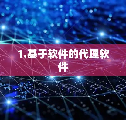 1.基于软件的代理软件