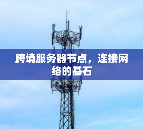 跨境服务器节点，连接网络的基石
