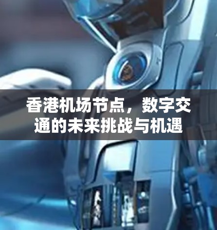 香港机场节点,数字交通的未来挑战与机遇