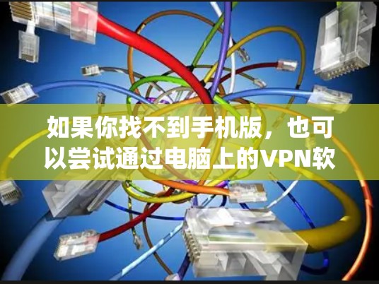 如果你找不到手机版,也可以尝试通过电脑上的VPN软件来使用,比如 NordVPN、Bitjip等。这些软件通常支持手机安装,方便你随时随地使用FAN VPN服务