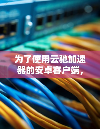 为了使用云驰加速器的安卓客户端，您可以按照以下步骤操作