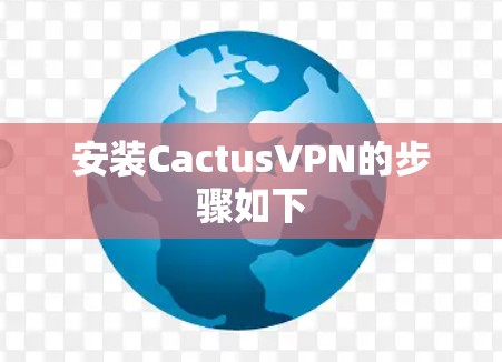 安装CactusVPN的步骤如下