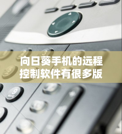 向日葵手机的远程控制软件有很多版本，但目前最常用和功能完善的版本包括以下几款