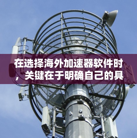 在选择海外加速器软件时,关键在于明确自己的具体需求和时间管理能力。以下是对基于不同需求的选择