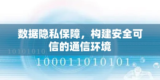 数据隐私保障,构建安全可信的通信环境