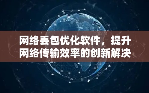网络丢包优化软件,提升网络传输效率的创新解决方案