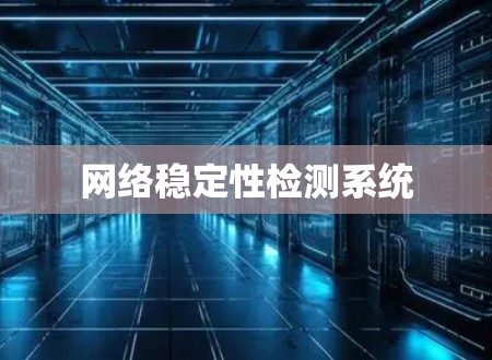 网络稳定性检测系统