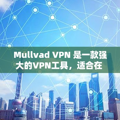 Mullvad VPN 是一款强大的VPN工具，适合在 Windows、Mac 和 Linux 平台上使用。以下是使用 Mullvad VPN 的步骤指南