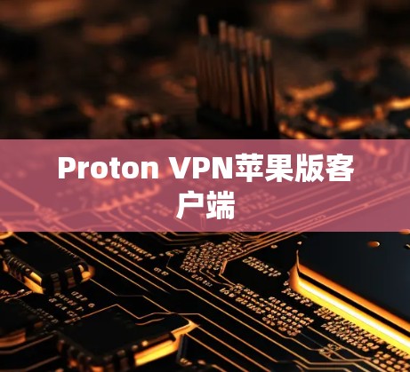Proton VPN苹果版客户端