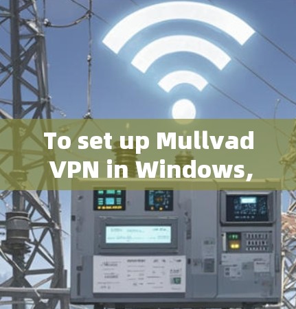 To set up Mullvad VPN in Windows,follow these organized steps:
