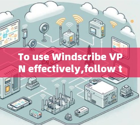 To use Windscribe VPN effectively,follow these organized steps:
