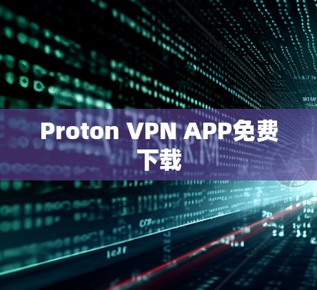 Proton VPN APP免费下载 Proton VPN APP免费下载