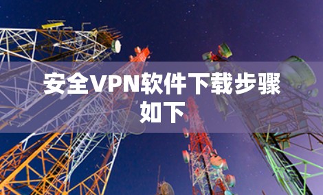 安全VPN软件下载步骤如下