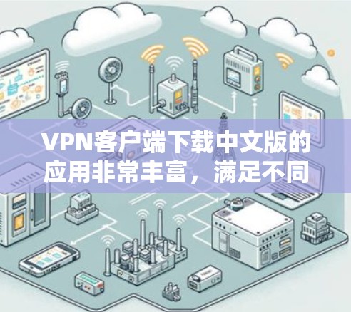 VPN客户端下载中文版的应用非常丰富,满足不同用户的需求。以下是几个常见的VPN应用及其特点,供您参考 VPN客户端下载中文版的应用非常丰富,满足不同用户的需求。以下是几个常见的VPN应用及其特点,供您参考