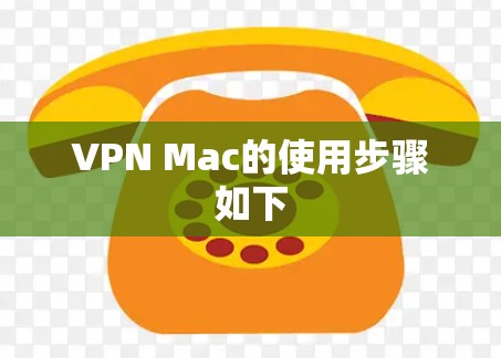 VPN Mac的使用步骤如下