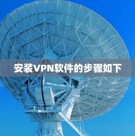 安装VPN软件的步骤如下