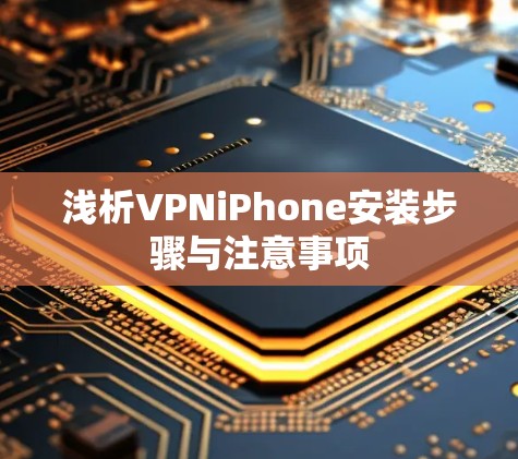 浅析VPNiPhone安装步骤与注意事项