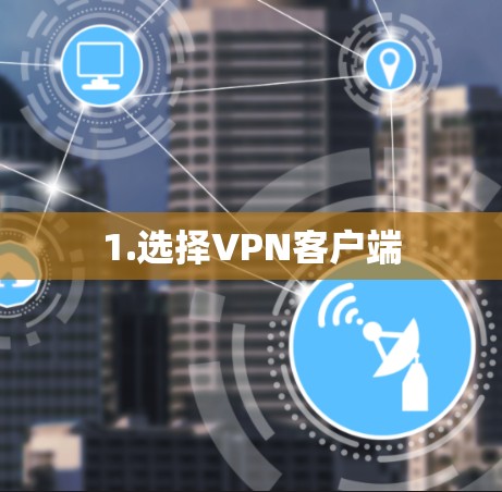1.选择VPN客户端