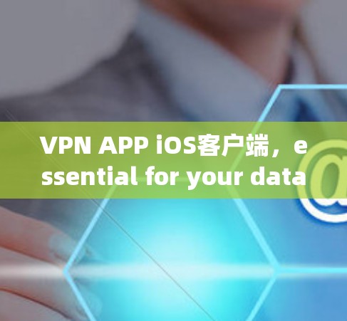VPN APP iOS客户端，essential for your data security and privacy protection in iOS