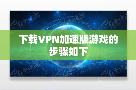 下载VPN加速版游戏的步骤如下 下载VPN加速版游戏的步骤如下
