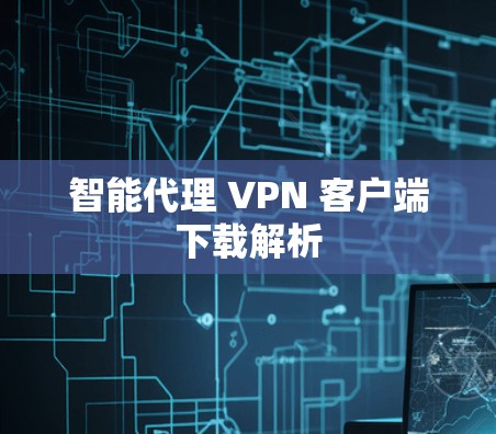 智能代理 VPN 客户端下载解析
