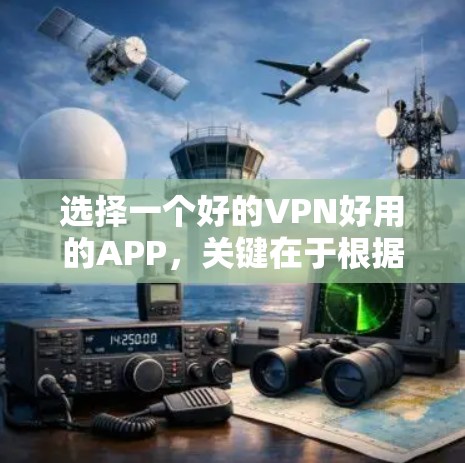 选择一个好的VPN好用的APP,关键在于根据自己的需求进行综合评估。以下是对几个常用的VPN好用APP的总结和推荐 选择一个好的VPN好用的APP,关键在于根据自己的需求进行综合评估。以下是对几个常用的VPN好用APP的总结和推荐