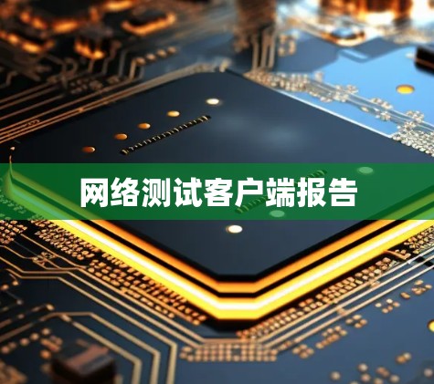 网络测试客户端报告
